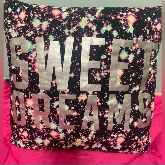 NEW VS PINK GALAXY SWEET DREAMS
VINTAGE PILLOW - Picture 3 of 5